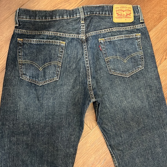 Mens 569 Levi’s jeans Loose Straight fit Blue Waist 38 Inseam 32 inches - Picture 13 of 15